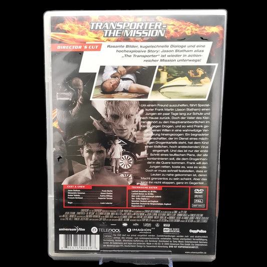 Transporter - The Mission - Transporter - Director's Cut - DVD - Gebraucht
