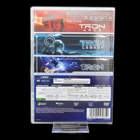 TRON 3-Movie Collection - Tron - 3-Movie Collection mit Tron - DVD - Gebraucht