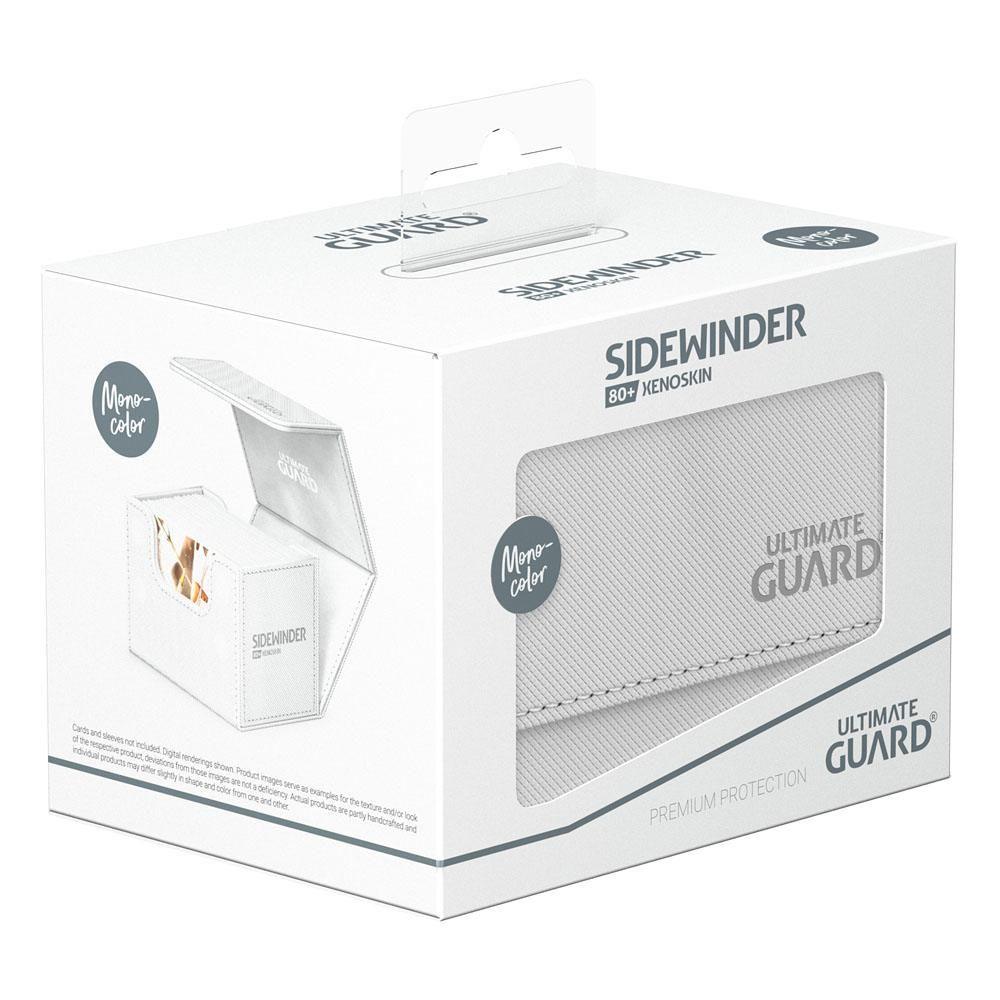 Ultimate Guard Sidewinder 80+ XenoSkin Monocolor Deckbox Weiß