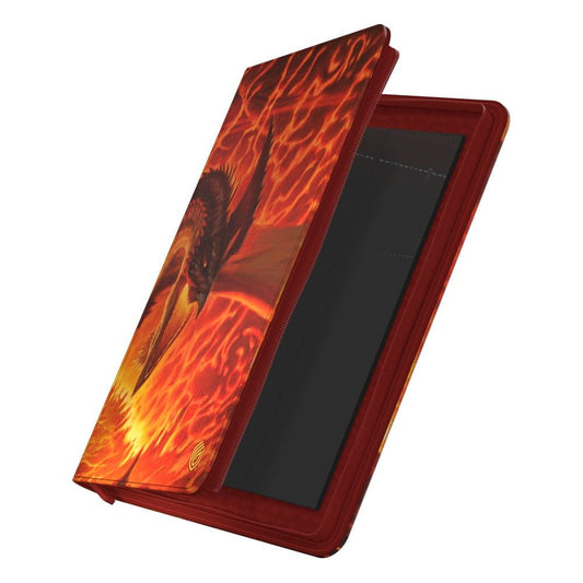 Ultimate Guard - Zipfolio 360 Xenoskin Binder: MtG Tarkir Magmatic Hellkite