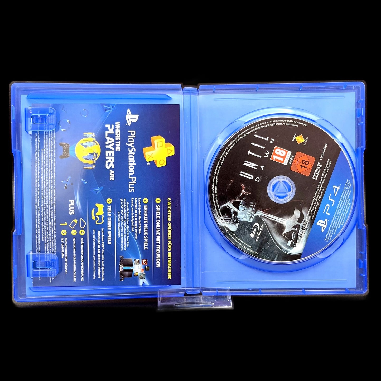 Until Dawn - Playstation 4 - Complete in Box - PAL - deutsch - Gebraucht