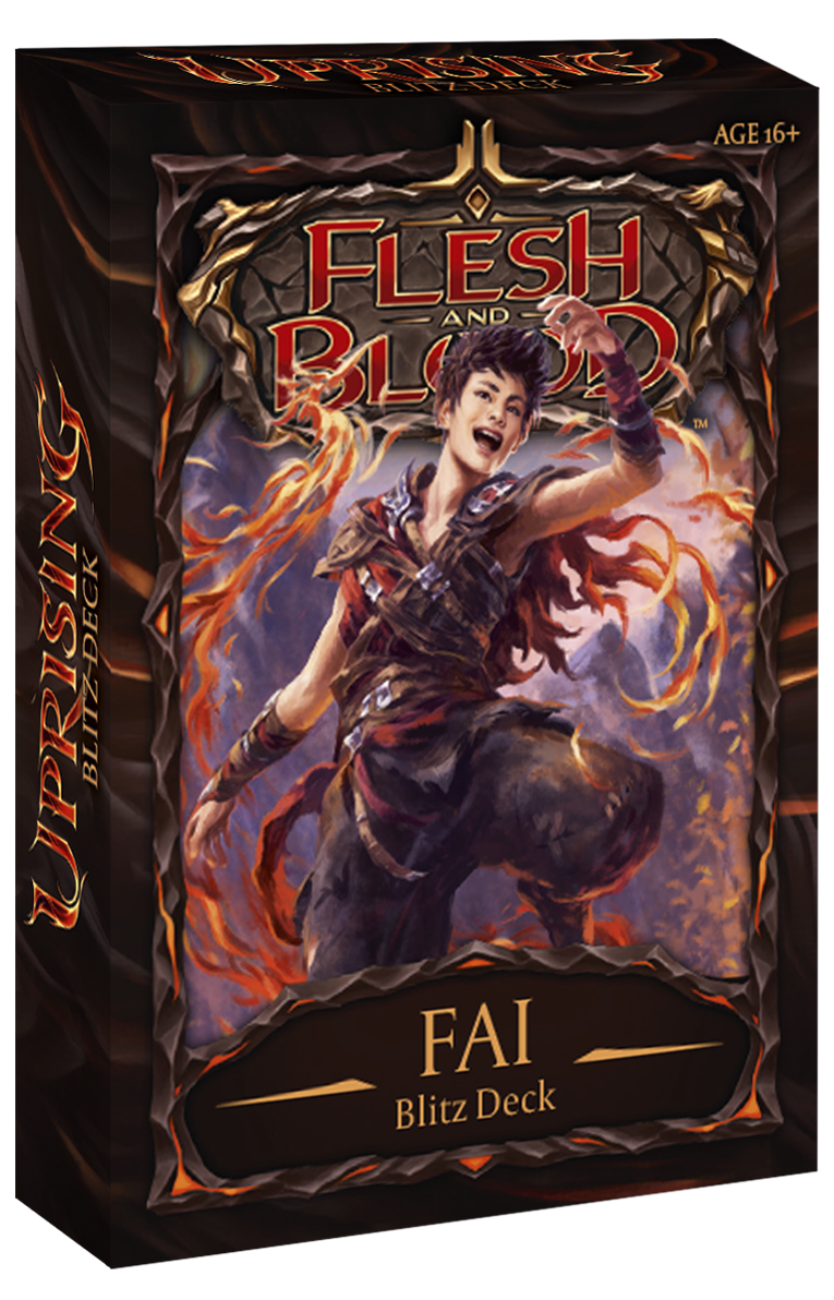 Flesh and Blood - Uprising Blitz Fai Deck - Englisch - Neu Sealed OVP