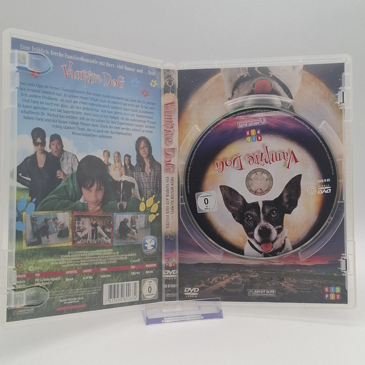 Vampire Dog - 2012 - Mit Wendecover - Familienfilm - DVD - Film - Zustand Gut