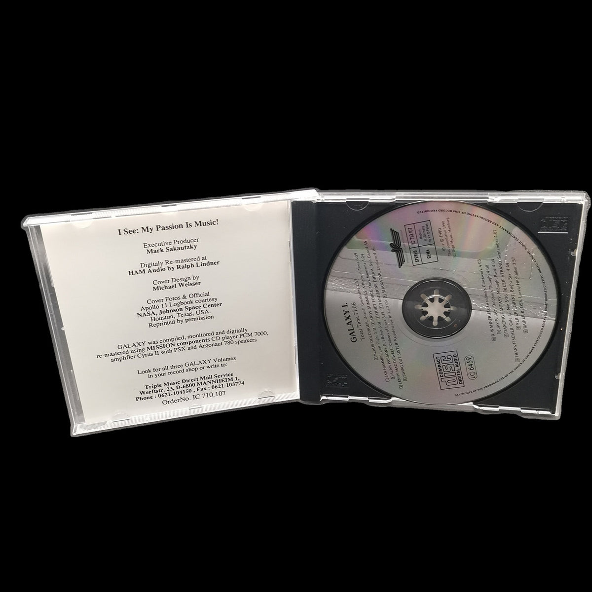 Various - Galaxy Vol. I - 1990 - Electronic - Compilation - Album - Gebraucht