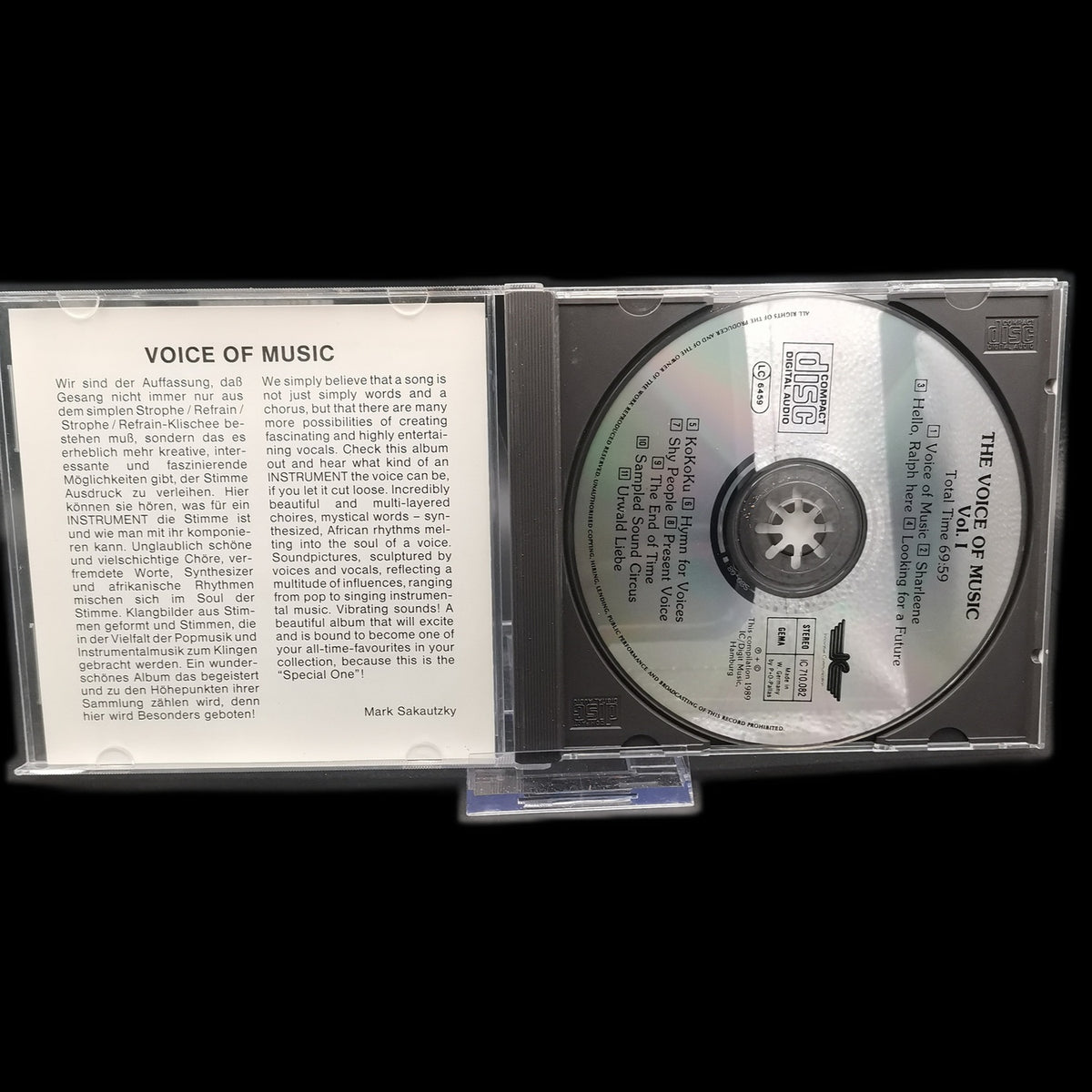 Various - The Voice Of Music Vol. I - CD - Electronic - Album - Gebraucht