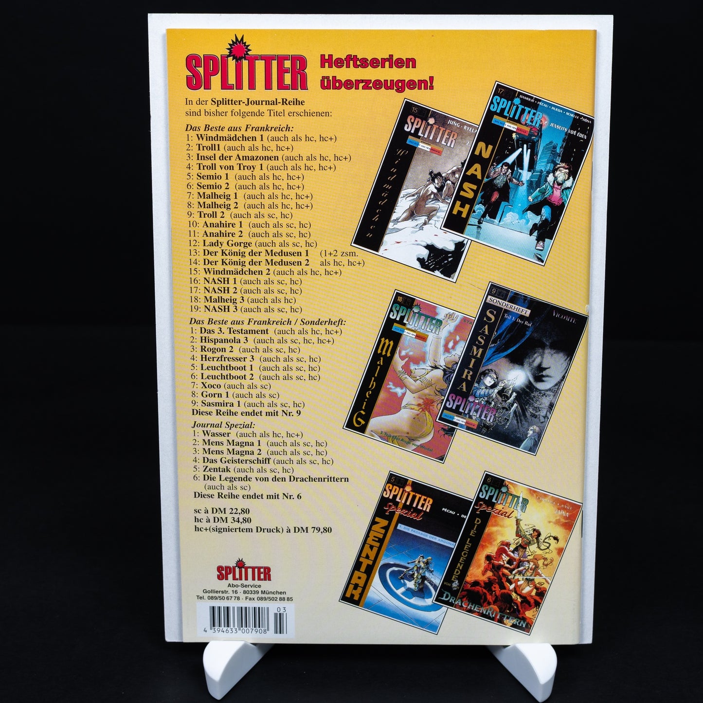 Voodoo - #3 - Splitter - Alan Moore - deutsch - Farbig - Comic - Zustand Z0-1