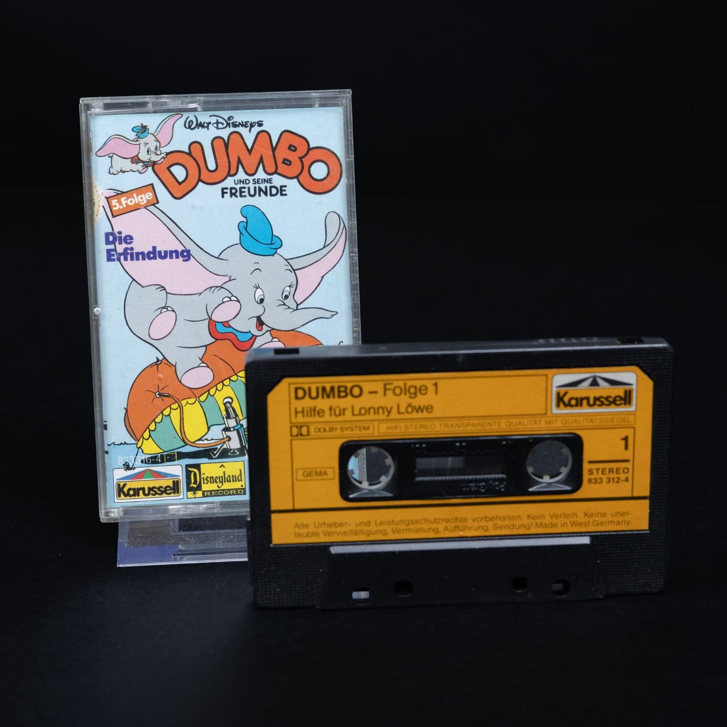 Walt Disneys Dumbo Und Seine Freunde - Kassette - NM/NM - Hörspiel - Gebraucht
