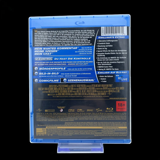 Wanted - Wendecover - viele Bonus-Features und Extras - Blu-Ray - Gebraucht