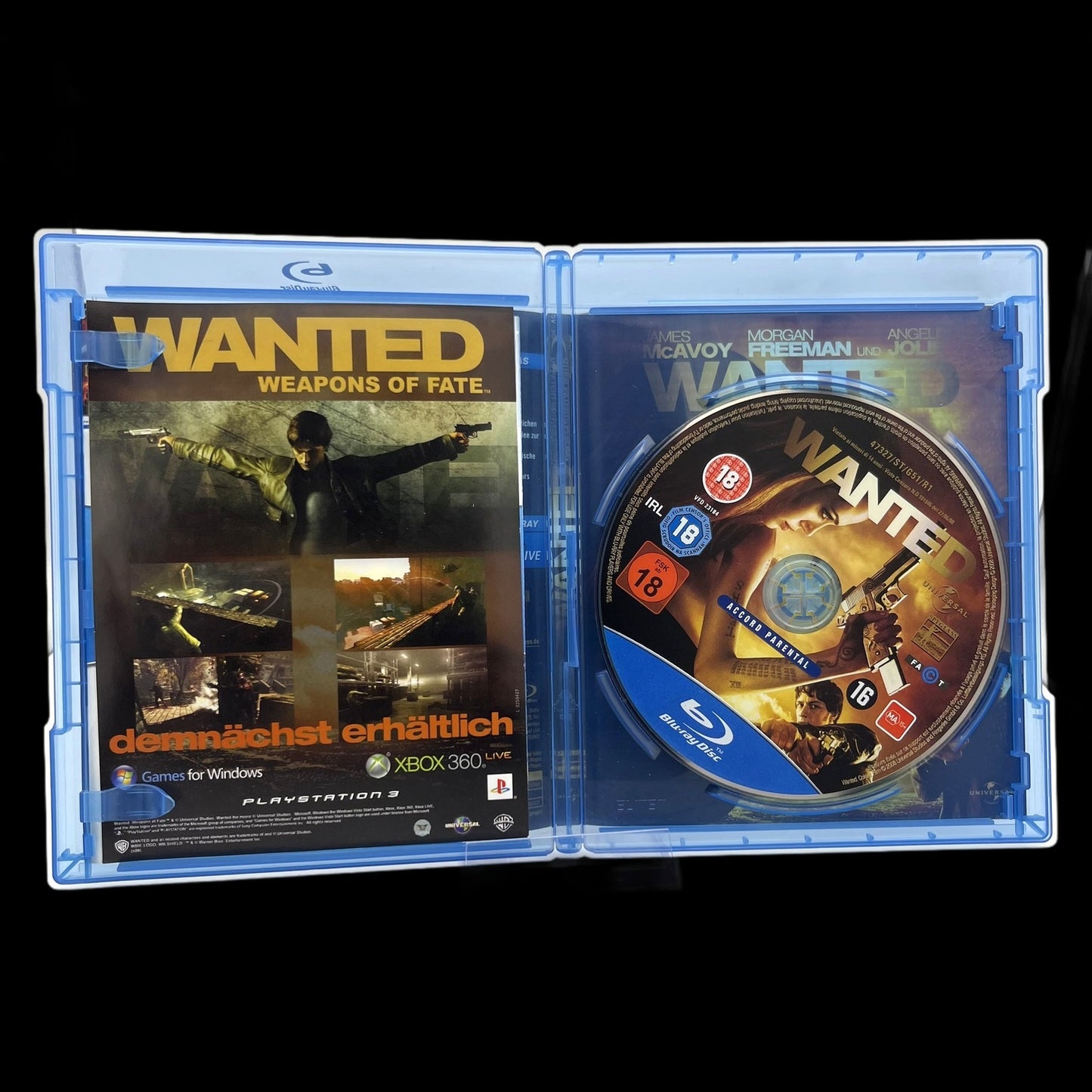 Wanted - Wendecover - viele Bonus-Features und Extras - Blu-Ray - Gebraucht