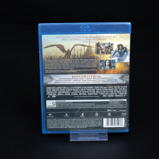 Warcraft - The Beginning - Blu-Ray Fantasy Epos - Zustand Sehr Gut