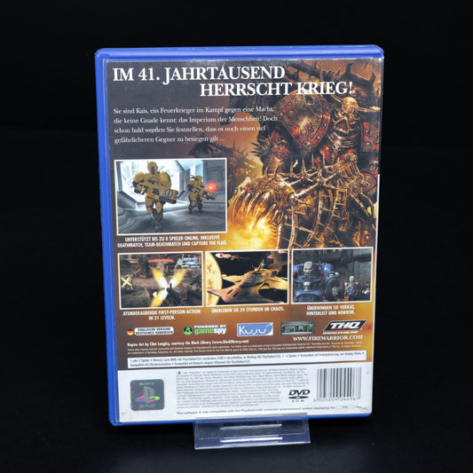 Warhammer 40k Fire Warrior - Playstation 2 PS Spiel PAL - CiB - Zustand Gut