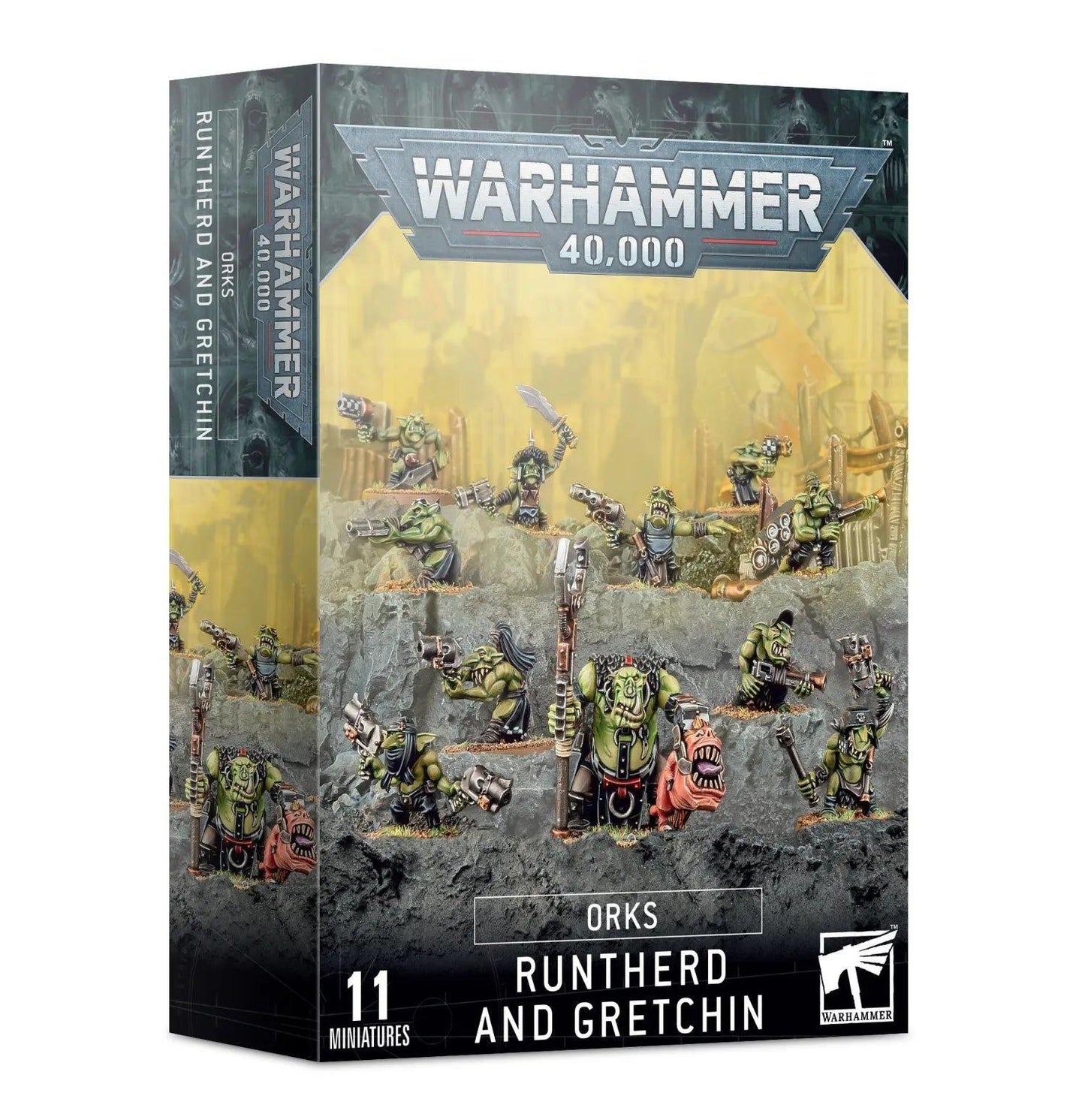 warhammer-40k-orks-runtherd-and-gretchin-tabletop-miniaturen - Utopia Collectibles
