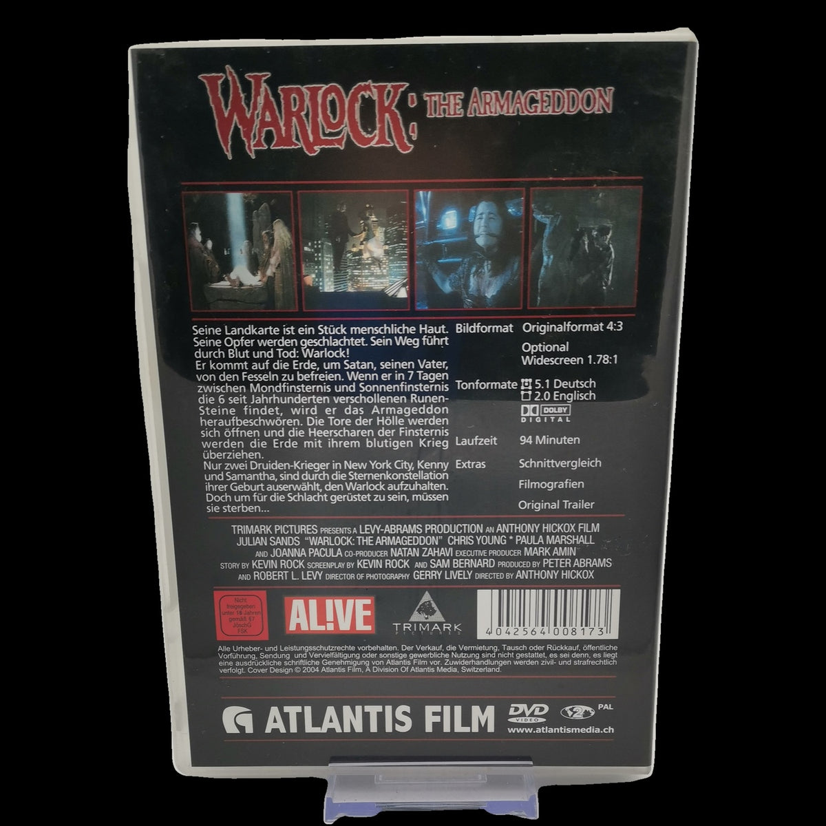 Warlock: The Armageddon - Horror - DVD - Übernatürlich - Film - Sehr gut