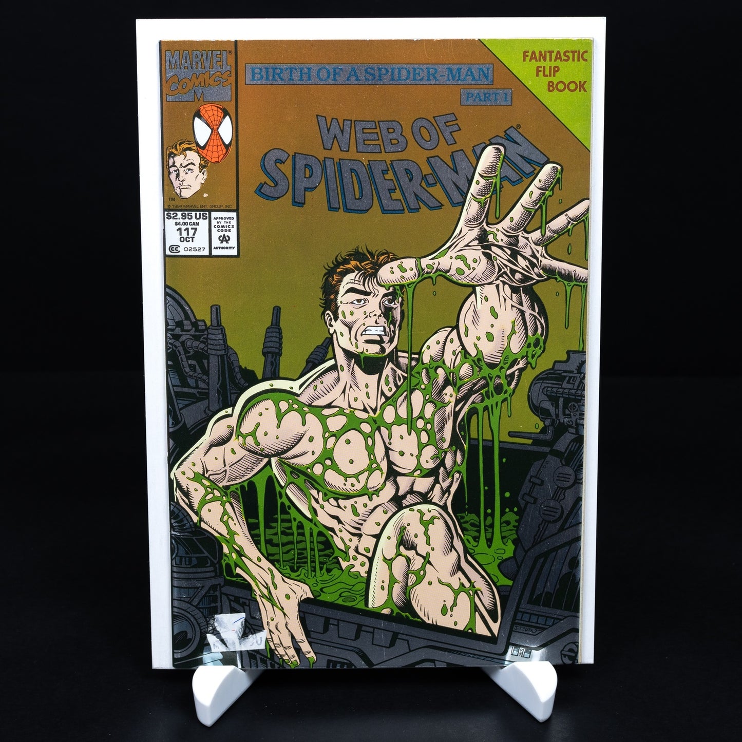 Web of Spider-Man - #117 - FOIL COVER - Flip Book - 1994 - Englisch - Z0-1
