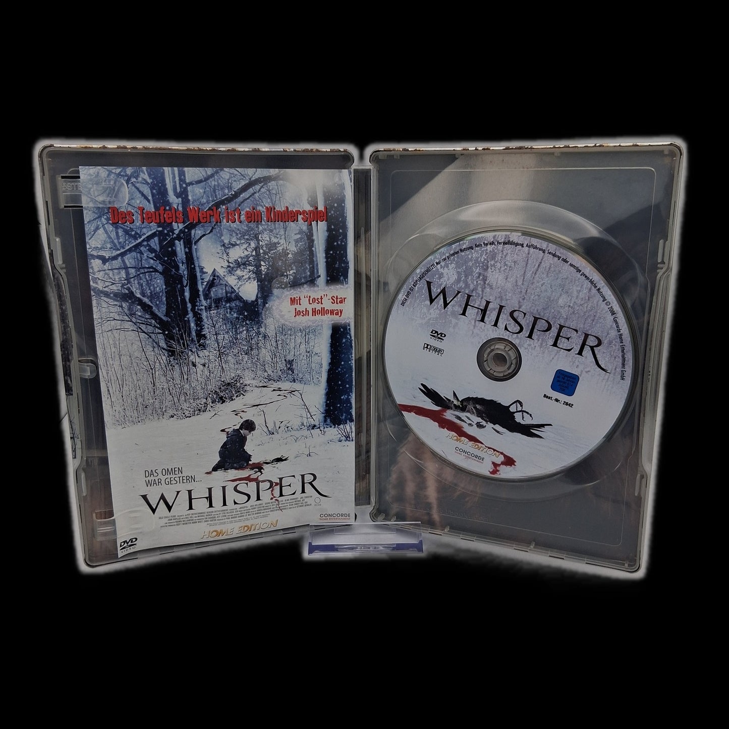 Whisper - Limited Edition Steelbook - Mit Josh Holloway - DVD - Gebraucht
