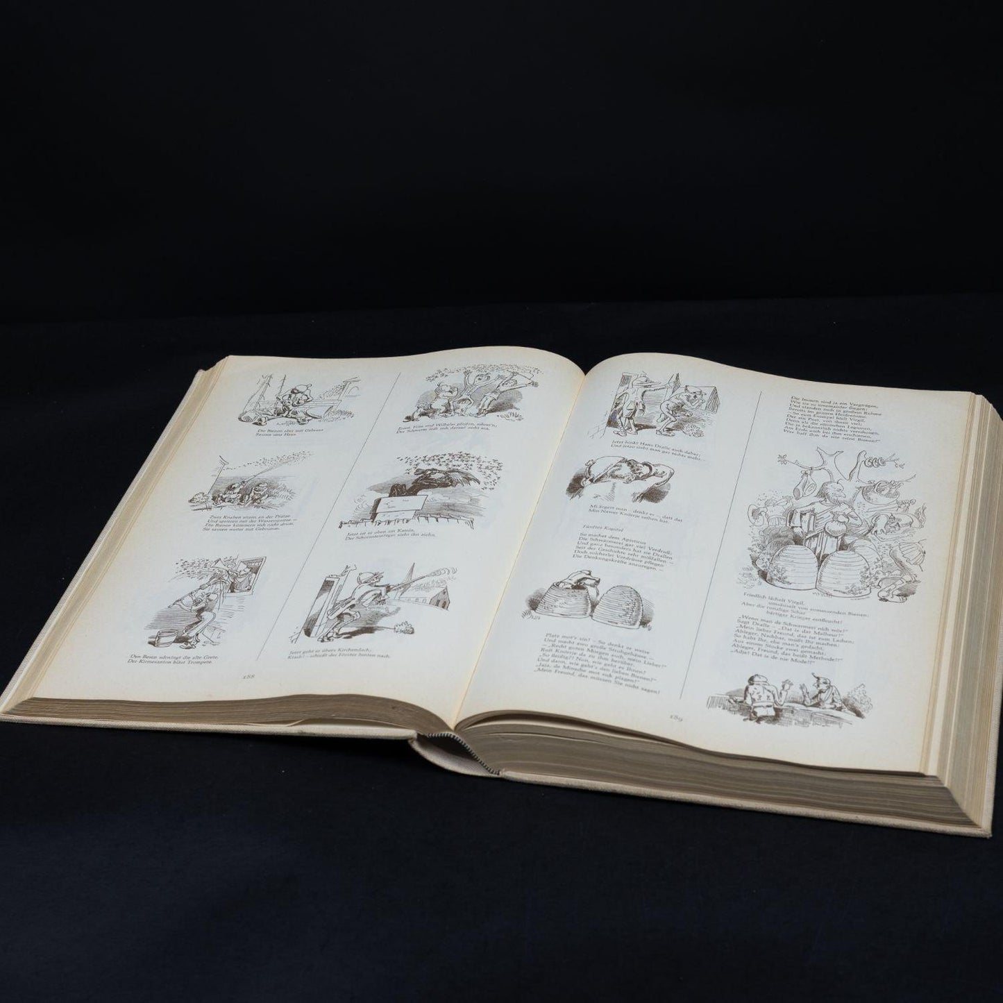wilhelm-busch-saemtliche-bildergeschichten-gebundenes-buch-1961-ruetten-loening-3 - Utopia Collectibles
