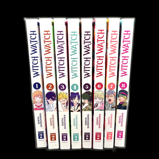 Witch Watch - Band 1-8 - Egmont Manga - Deutsch - Kenta Shinohara - Gebraucht