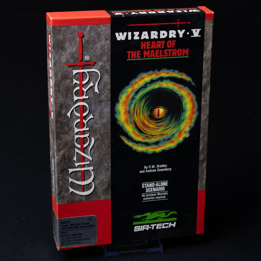 Wizardry V: Heart of the Maelstrom - PC IBM / MS-DOS - Big Box CiB - TOP Zustand
