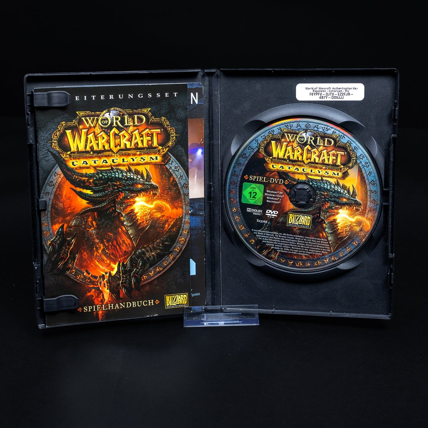 World of Warcraft Cataclysm - PC CD-ROM Spiel - CiB - Deutsch - Zustand Okay