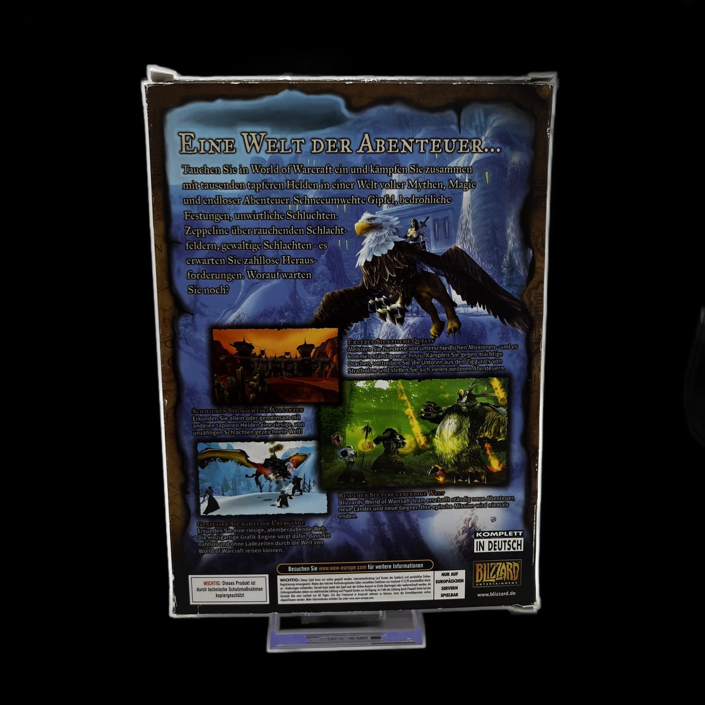 World of Warcraft - PC - In OVP - PAL - deutsch - Gebraucht