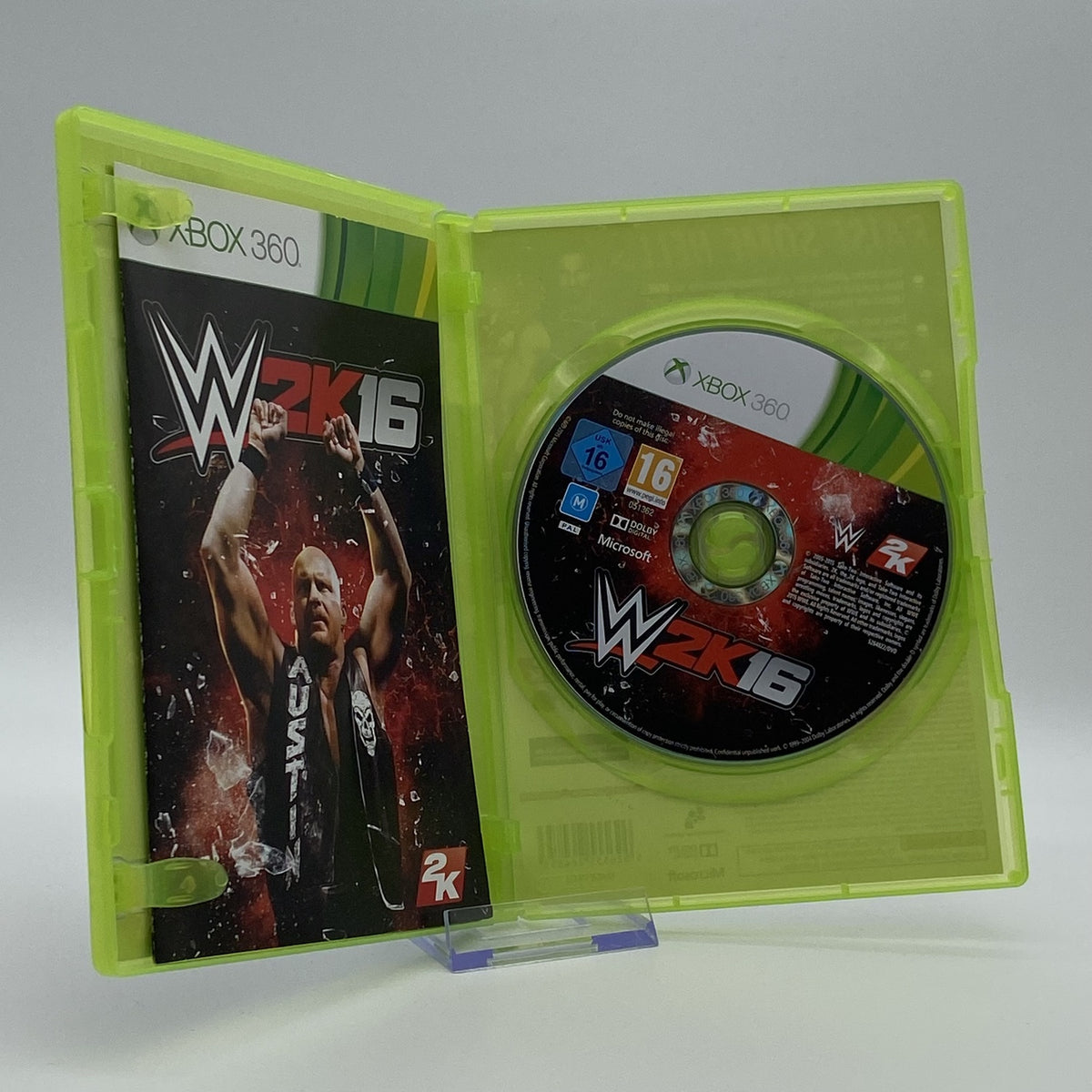 WWE 2K16 - Xbox 360 Spiel - CiB - PAL - Deutsch - Zustand Sehr Gut