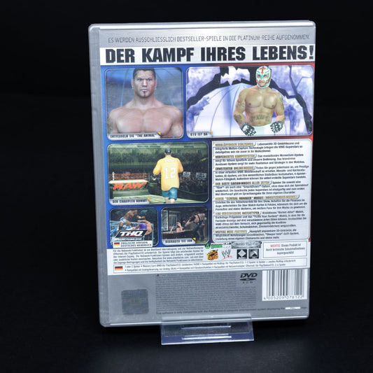 WWE Smackdown vs RAW 2006 - Playstation 2 PS Platinum PAL - CiB - Zustand Gut