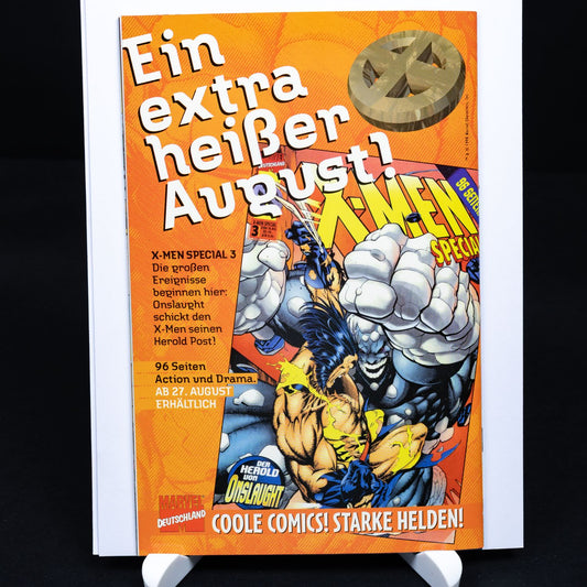 X-MEN - Comic #19 (1998) - Iceman gegen White Queen - Deutsch - Z 0-1