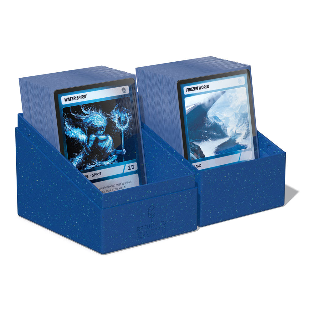 Ultimate Guard Return To Earth Boulder Recycled Deckbox 133+ Standardgröße Blau
