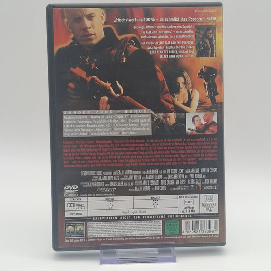 xXx - Triple X - Vin Diesel - Rob Cohen - 2002 - DVD - Film - Zustand Sehr Gut