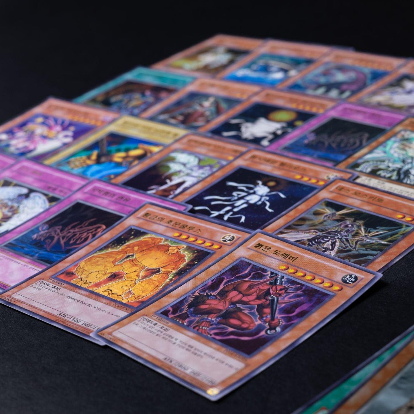 Yu-Gi-Oh! OCG Sammelkarten - Koreanisch - 62 Original Trading Cards - Near Mint