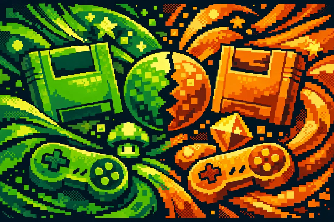 Retro Spiele original oder repro?