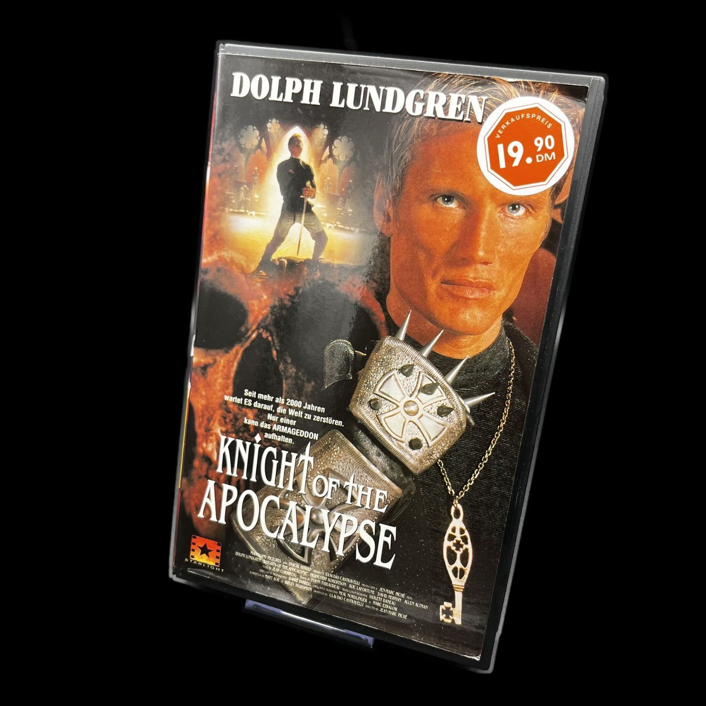 Knight of the Apocalypse - VHS Erstauflage 1997 - Dolph Lundgren - FSK 18