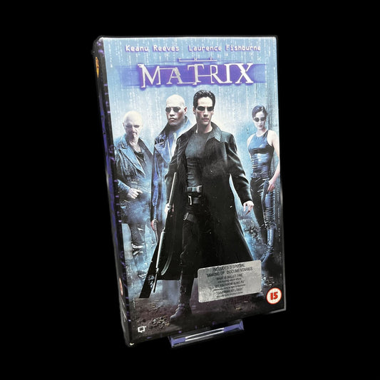 The Matrix - Keanu Reeves - Actionfilm - VHS - Englisch - Import - Top Zustand