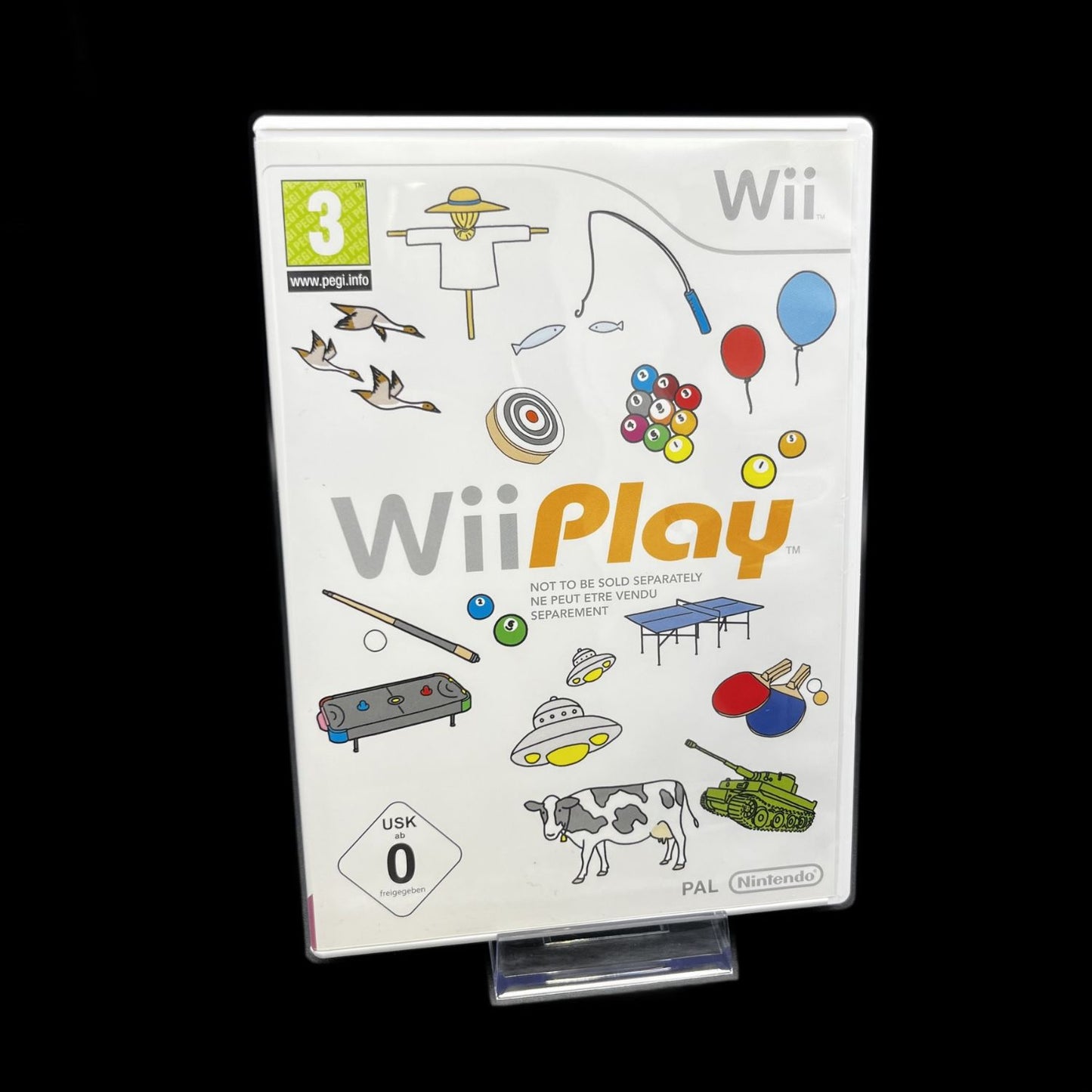 Wii Play - Nintendo Wii - Partyspiel - mit Handbuch - PAL - Zustand sehr