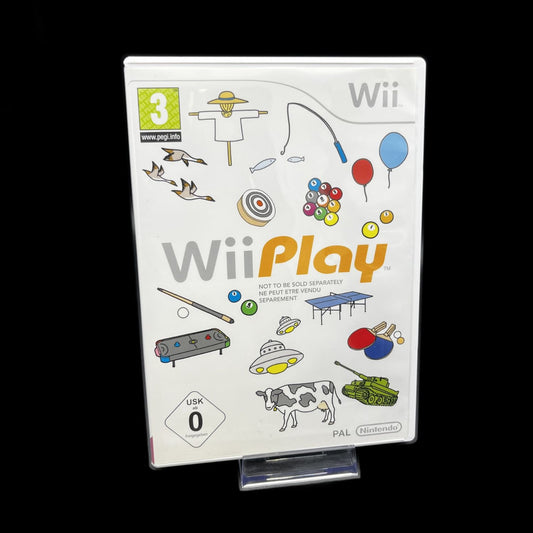 Wii Play - Nintendo Wii - Partyspiel - mit Handbuch - PAL - Zustand sehr