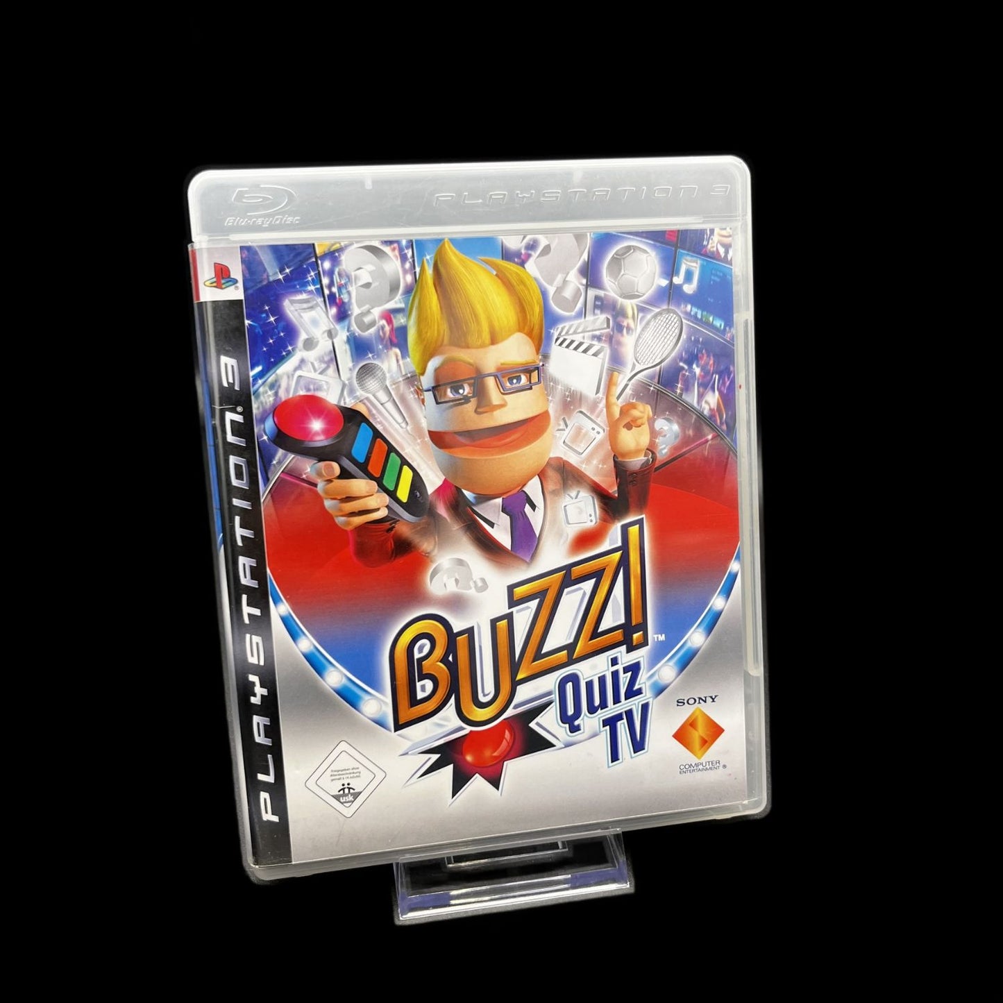 Buzz Quiz TV - Ohne Buzzer - Sony Playstation PS 3 - PAL - Zustand sehr gut