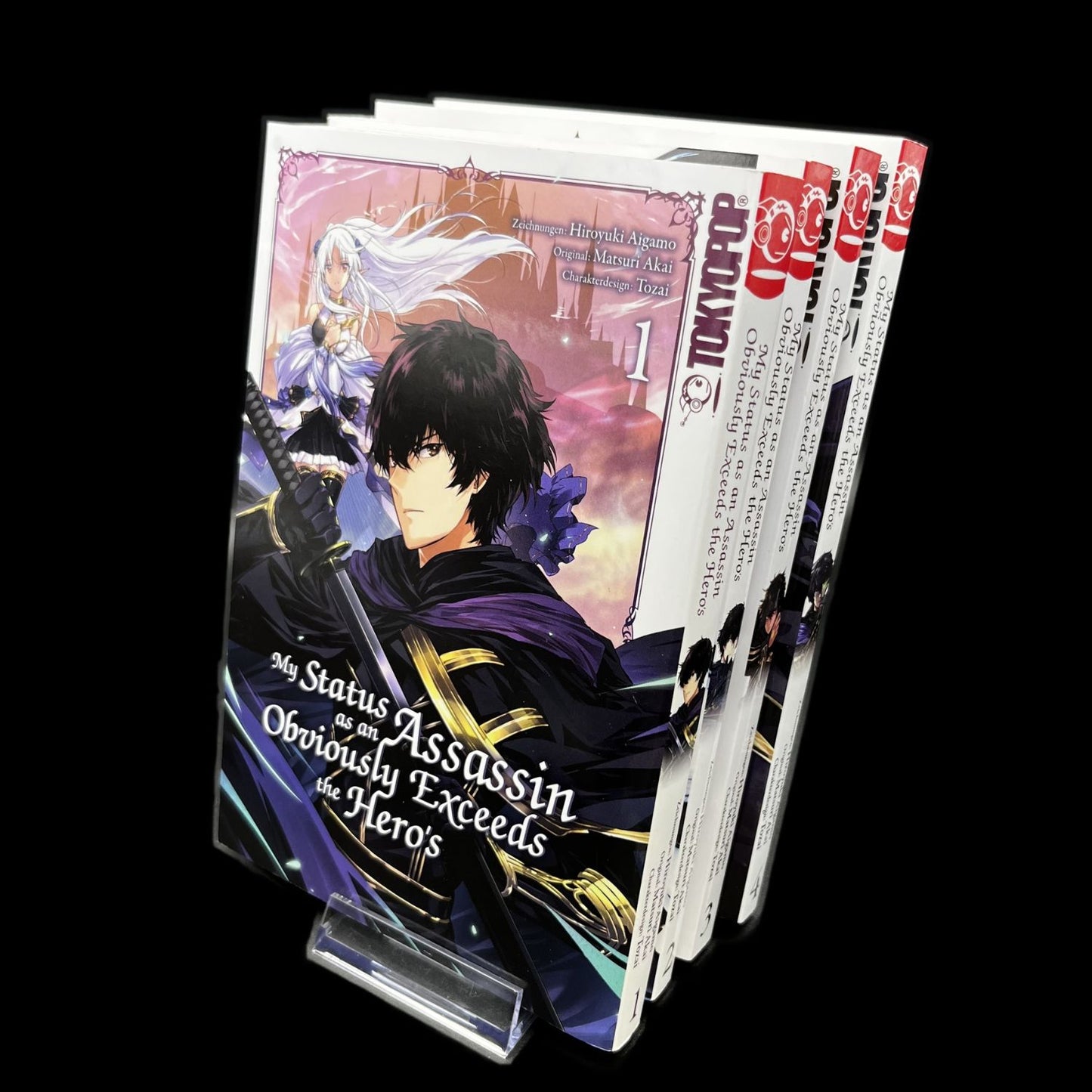 My Status as an Assassin VOL 1-4 - Tokyopop - Manga - 2025 - Deutsch - Neuwertig