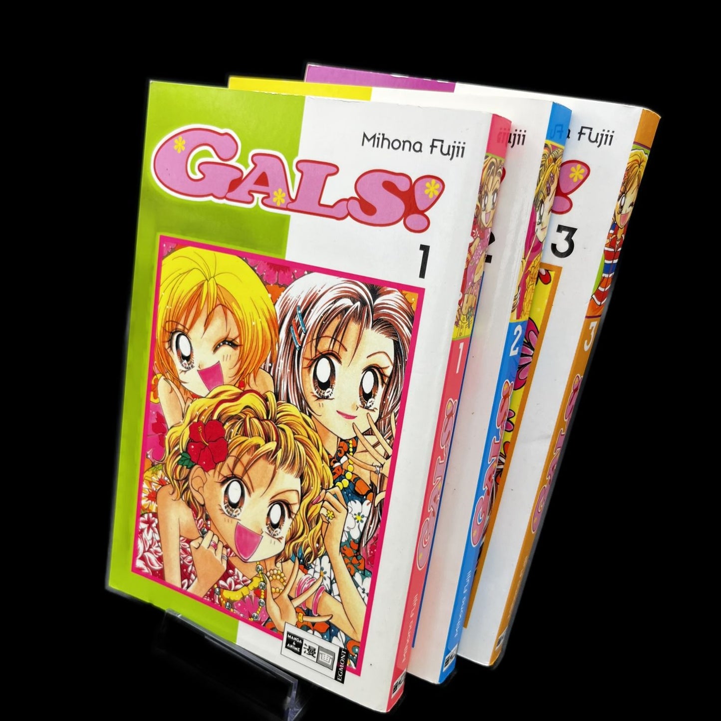 Mihona Fujii - GALS! VOL 1-3 - Egmont - 1998 - Manga - Deutsch - Neuwertig