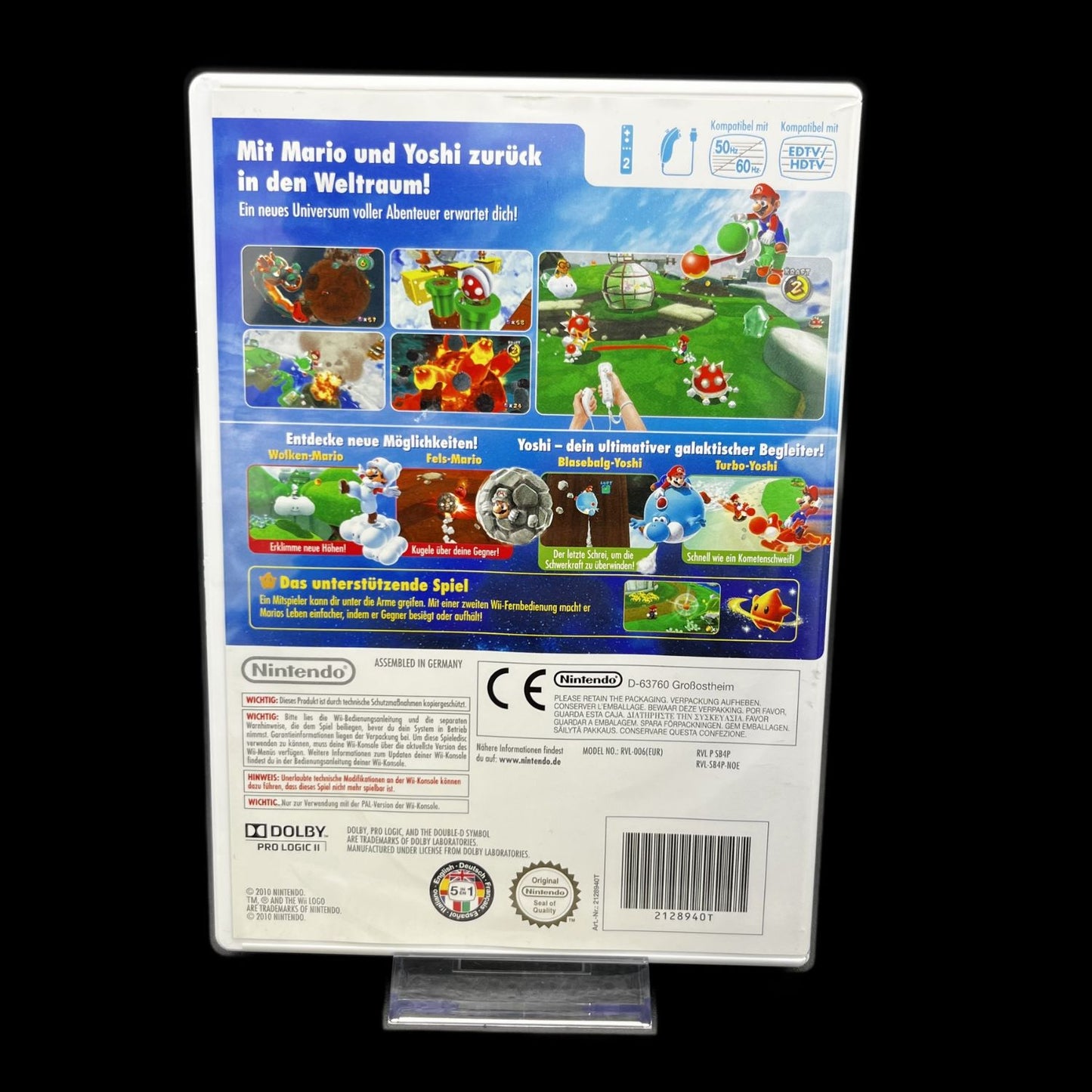 Super Mario Galaxy 2 - Nintendo WII - Complete in Box - PAL - Zustand sehr gut