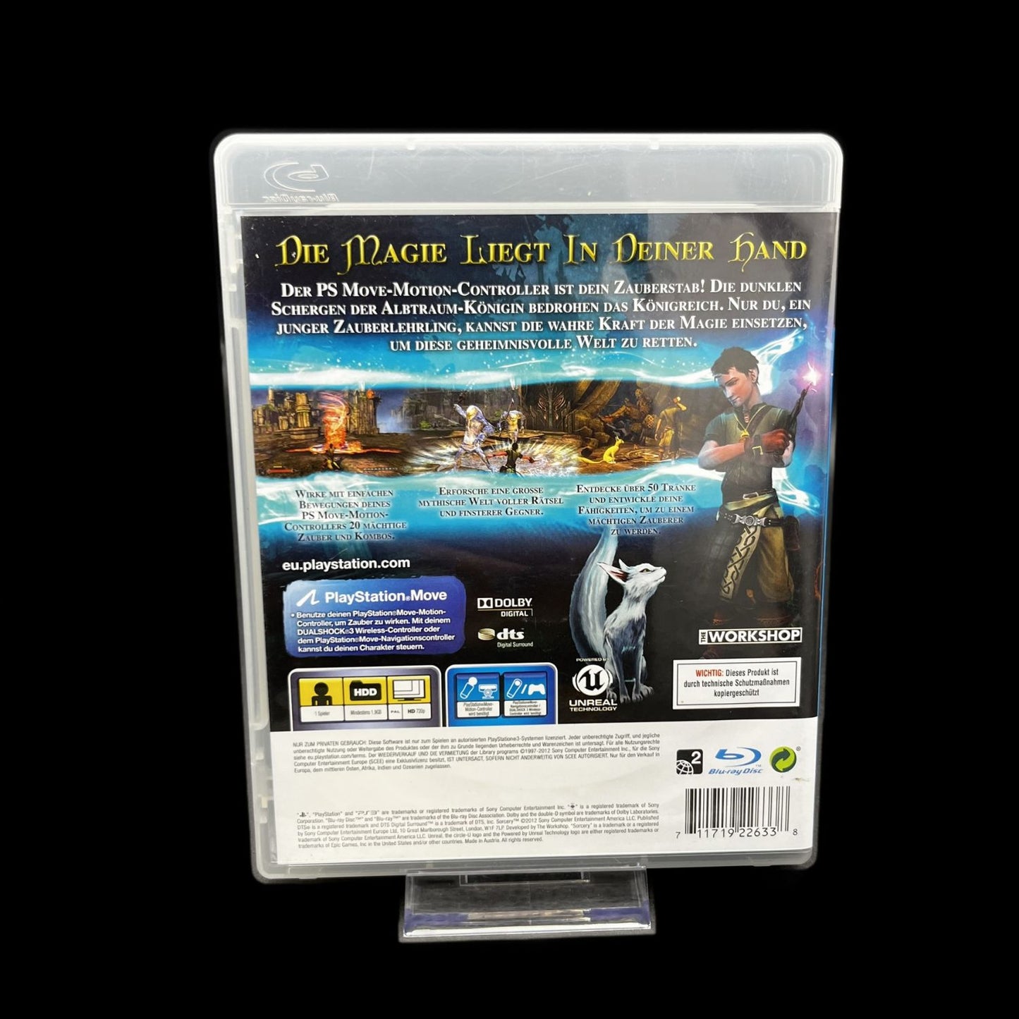 Sorcery - Fantasy - Action - Sony PS3 Playstation Move - PAL - Zustand sehr gut