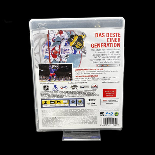 NHL 2015 - Eishockey - Sony Plastation PS 3 - Complete - PAL - Zustand sehr gut