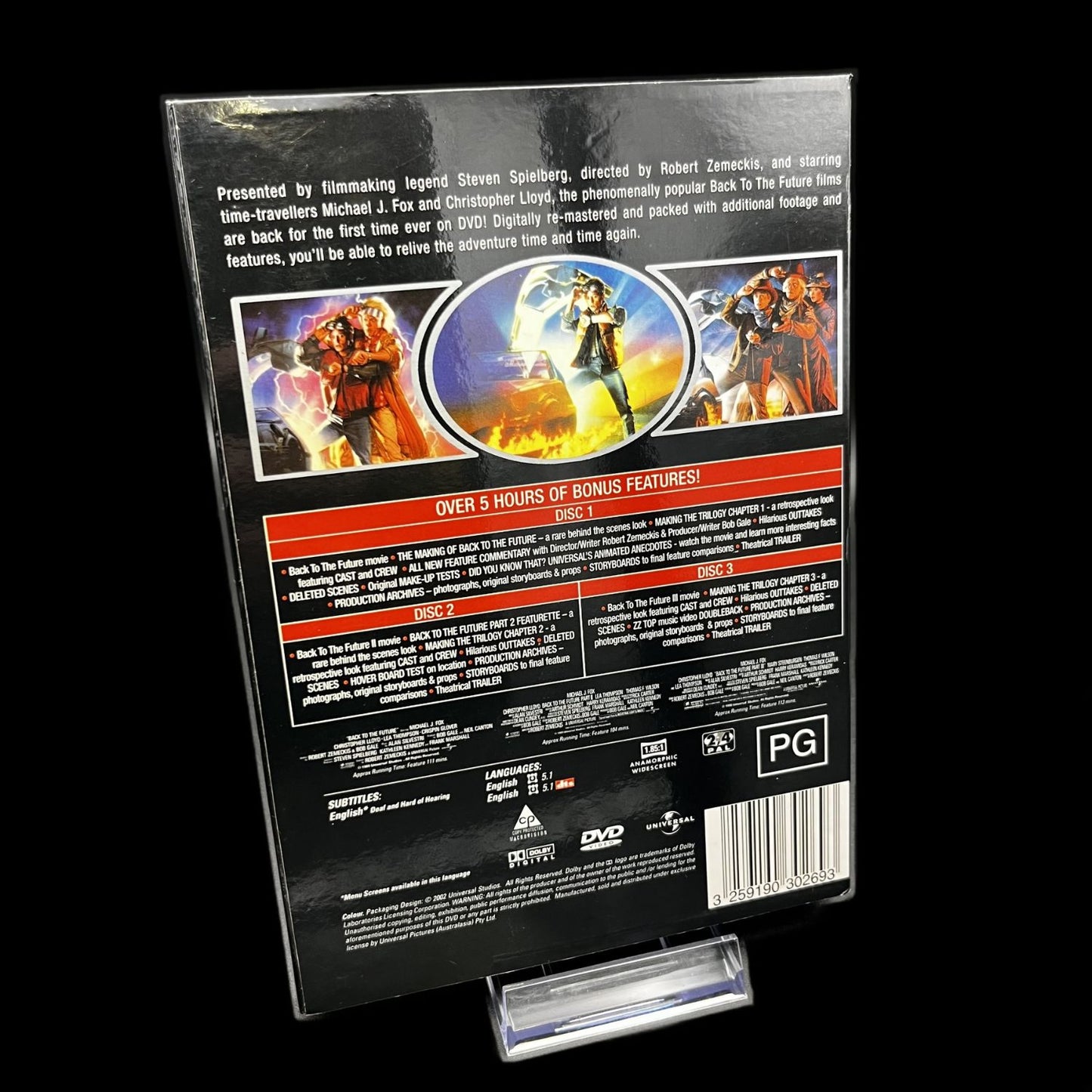 Back to the Future Trilogy - Universal - UK-Import - DVD - Zustand sehr gut