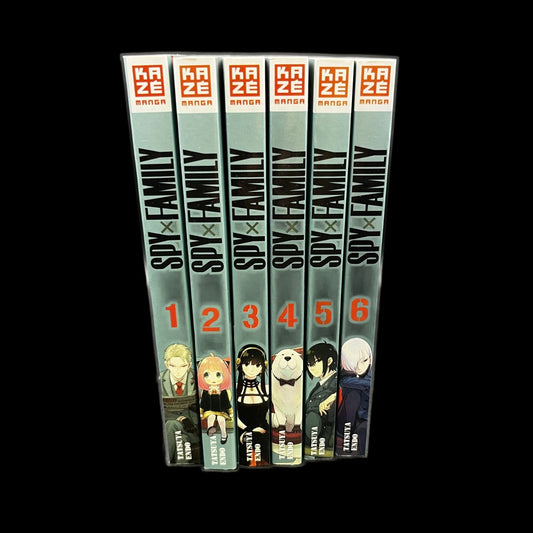 SPY x FAMILY Band 1 bis 6 - KAZE Manga - 2021 - Deutsch - Neuwertig