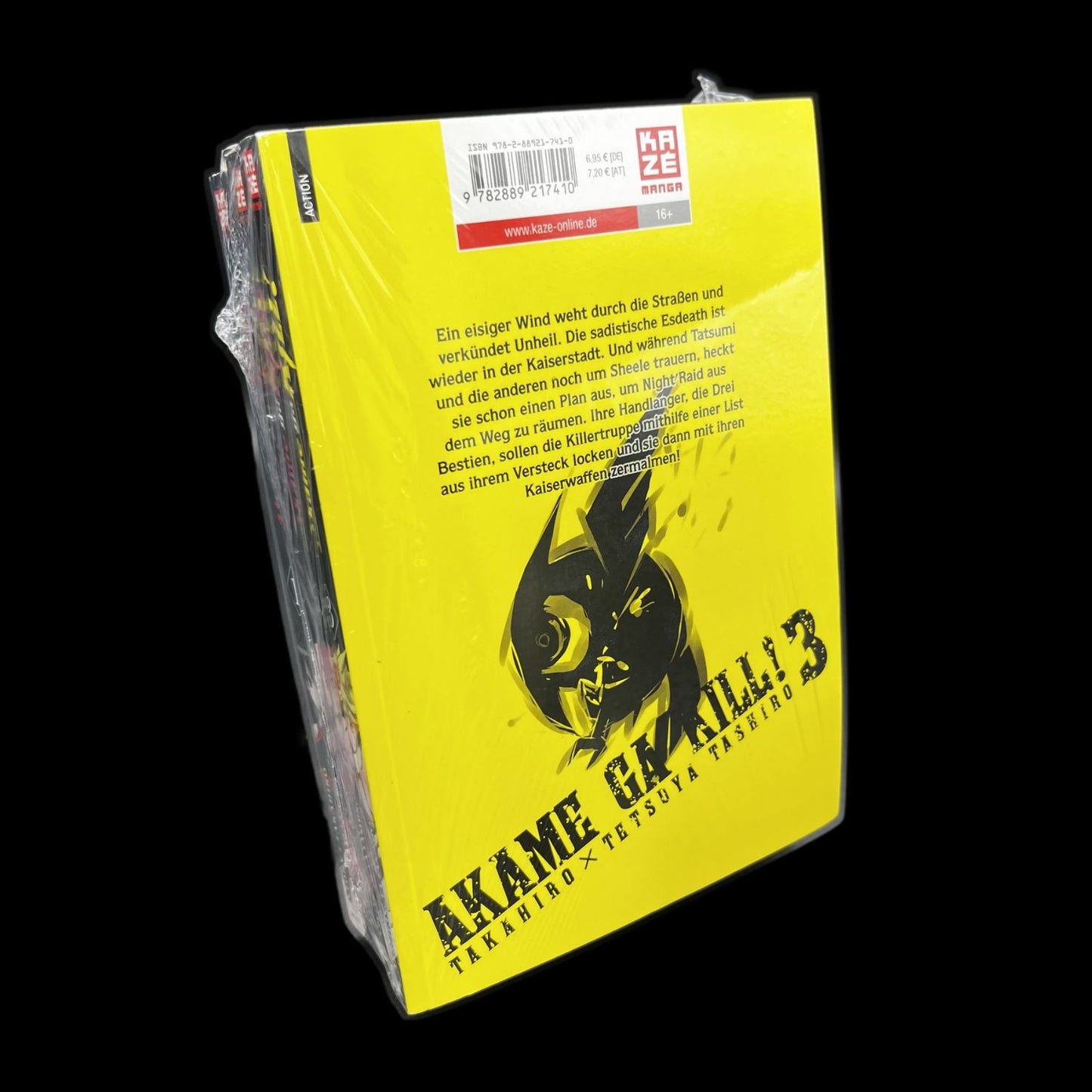Akame Ga Kill - Volume 1 bis 3 - KAZE Manga - 2021 - Manga - Deutsch - neuwertig