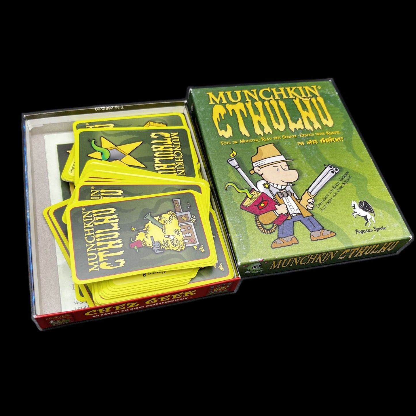 Munchkin Cthulhu - Kartenspiel - Pegasus Spiele - 2 bis 4 Spieler - Top Zustand