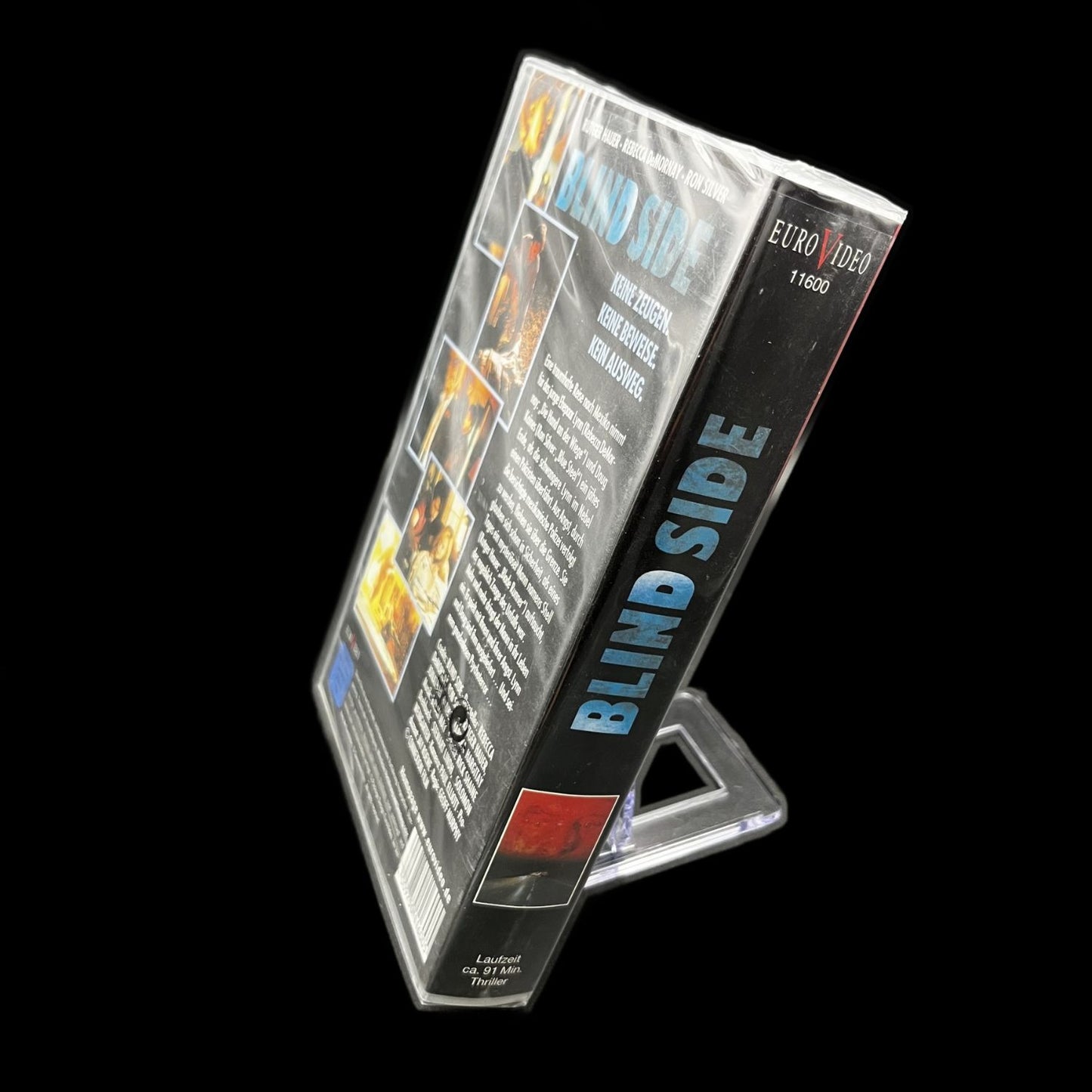 Blind Side - Rutger Hauer - Thriller - VHS - Deutsch - Neu und OVP