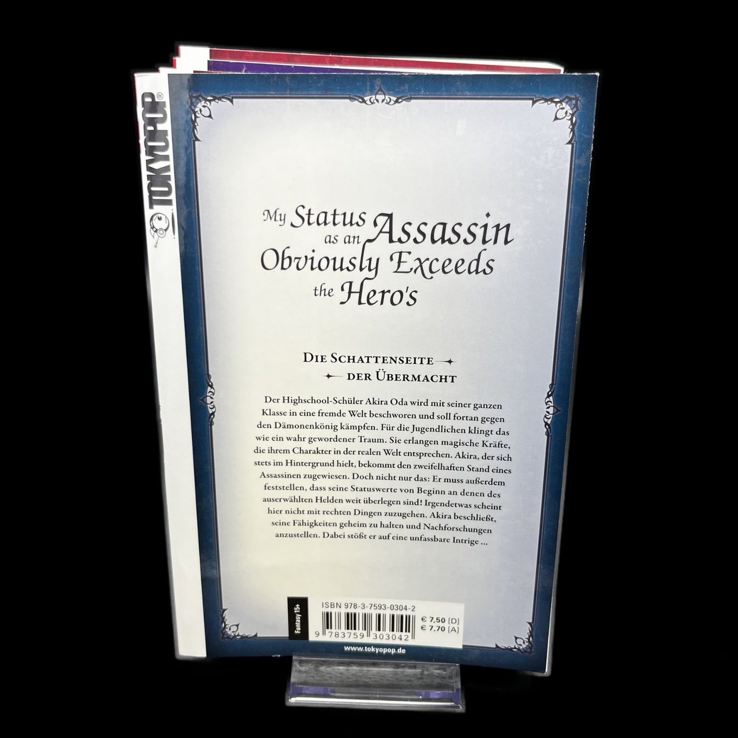 My Status as an Assassin VOL 1-4 - Tokyopop - Manga - 2025 - Deutsch - Neuwertig