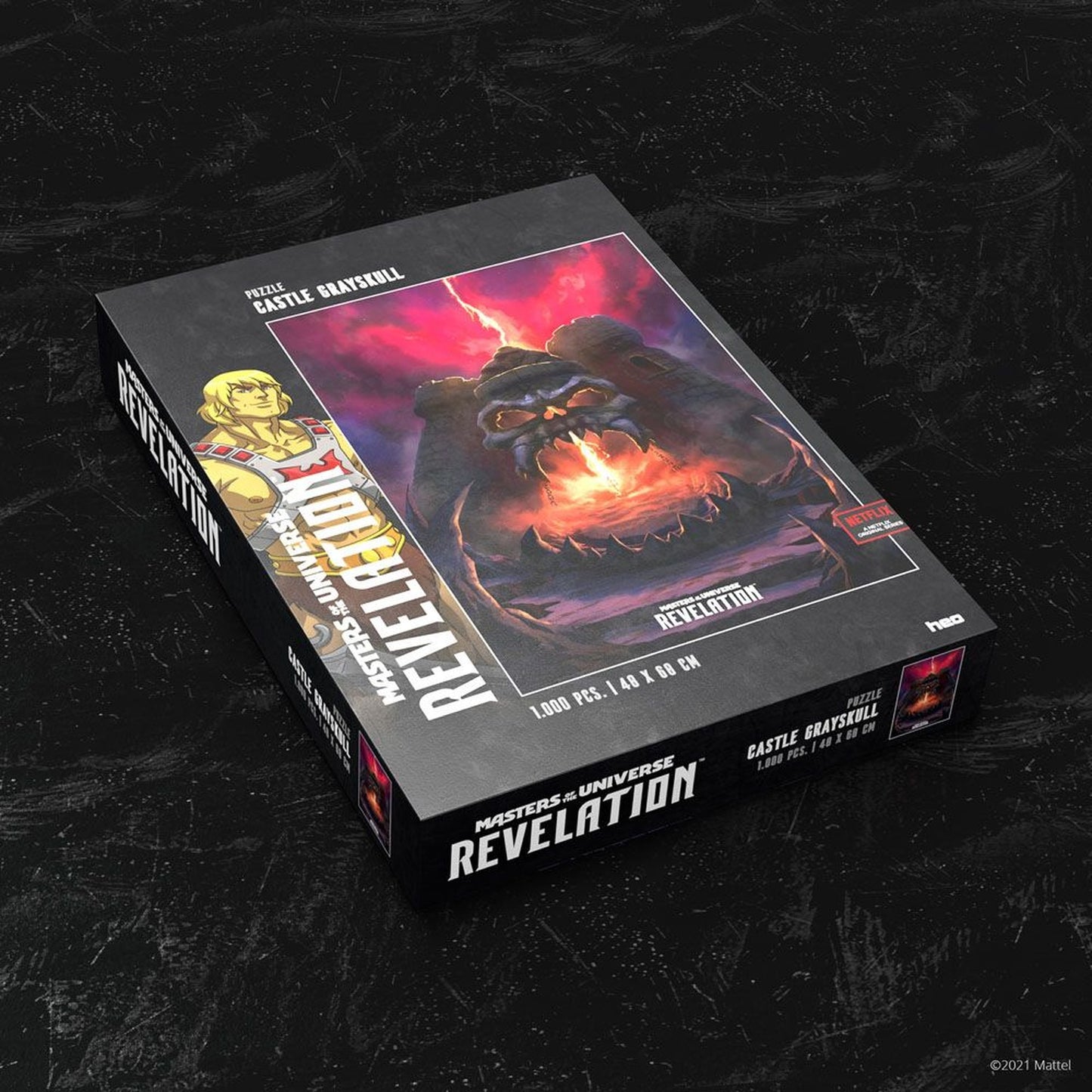 MOTU: Revelation - Puzzle Castle Grayskull (1000 Teile) - Neu & OVP