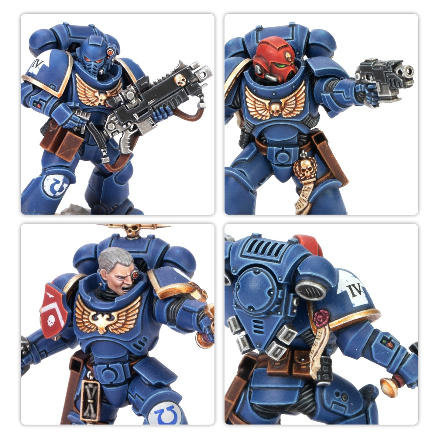 Warhammer 40k: Einsteigerset DE Space Marines - Orks Ultramarines - Neu & OVP