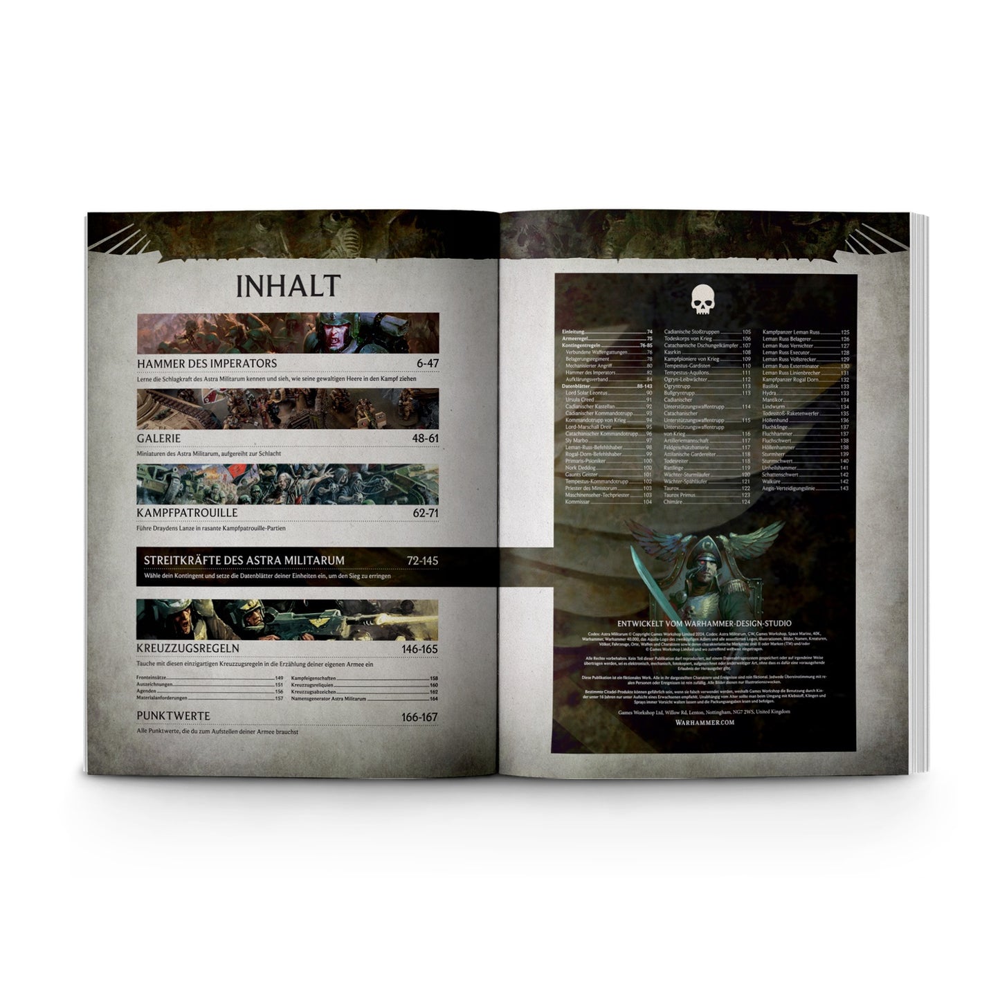 Warhammer 40k Codex: Astra Militarum DE Keiner Deutsch Regelbuch - Neu & OVP